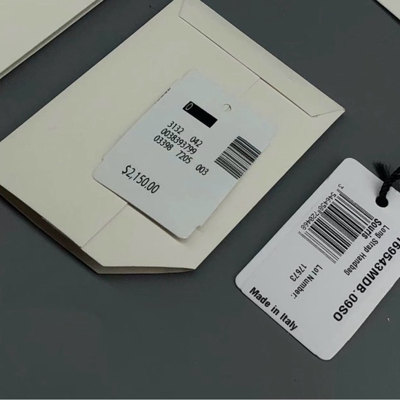 AUTHENTIC Celine Medium Shoulder Crossbody Trapeze Bag Souris Calfskin Leather - Picture 16 of 16